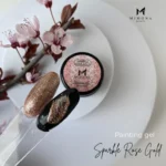Mimona Painting Gel Sparkle Rose Gold, 5g - imagine 2