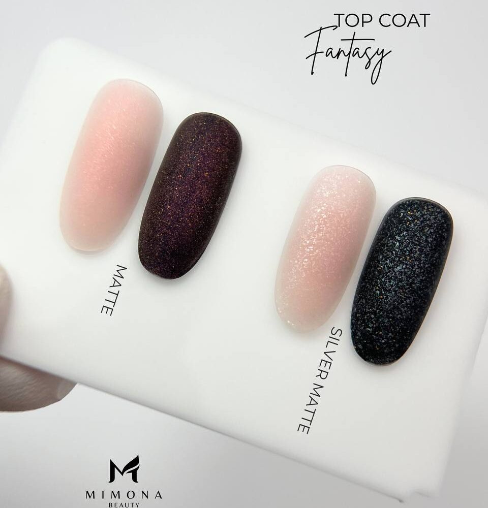 Top Coat Fantasy Silver Matte TPO Free, 12ml