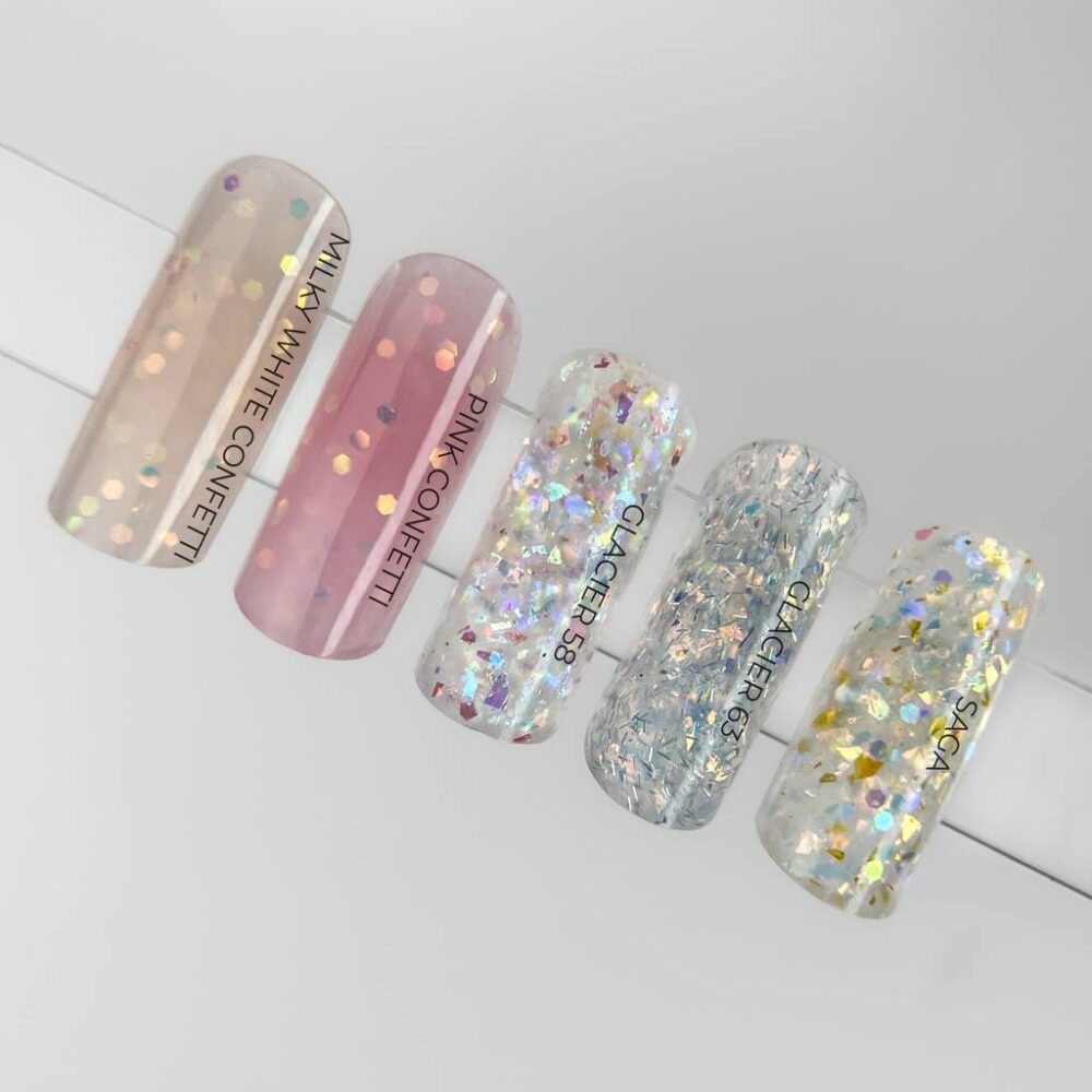 Acrygel Mimona Pink Confetti TPO&Hema Free 30g