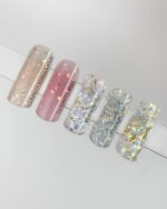 Acrygel Mimona-Milky White Confetti TPO Free, 60g - imagine 2