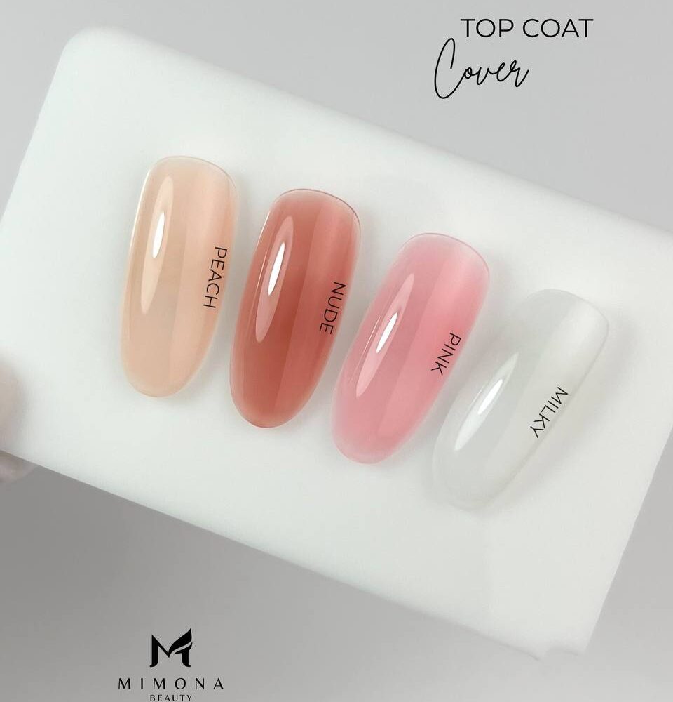 Top Coat Cover Peach TPO Free, 12ml