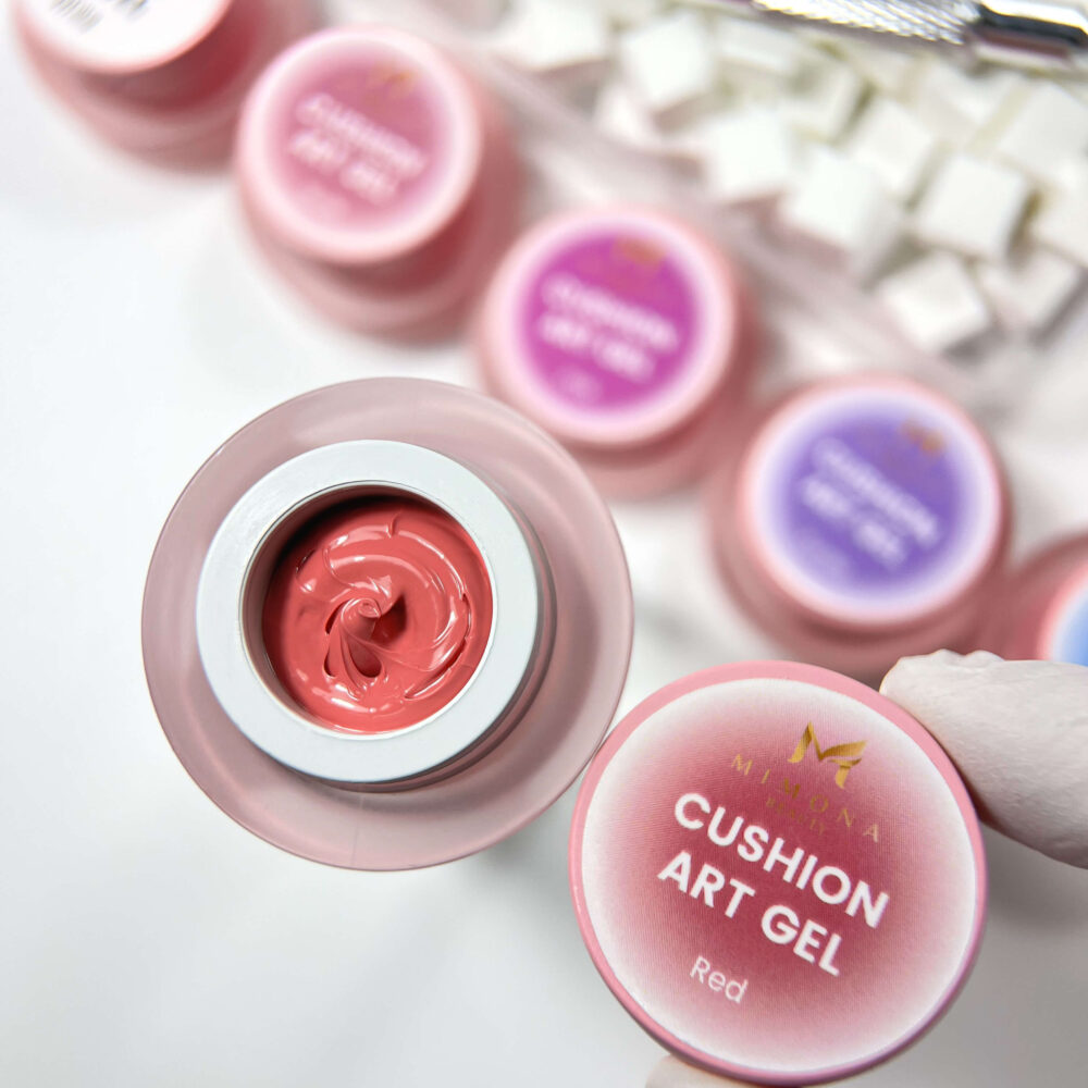 Gel Cushion Ombre Pink Red