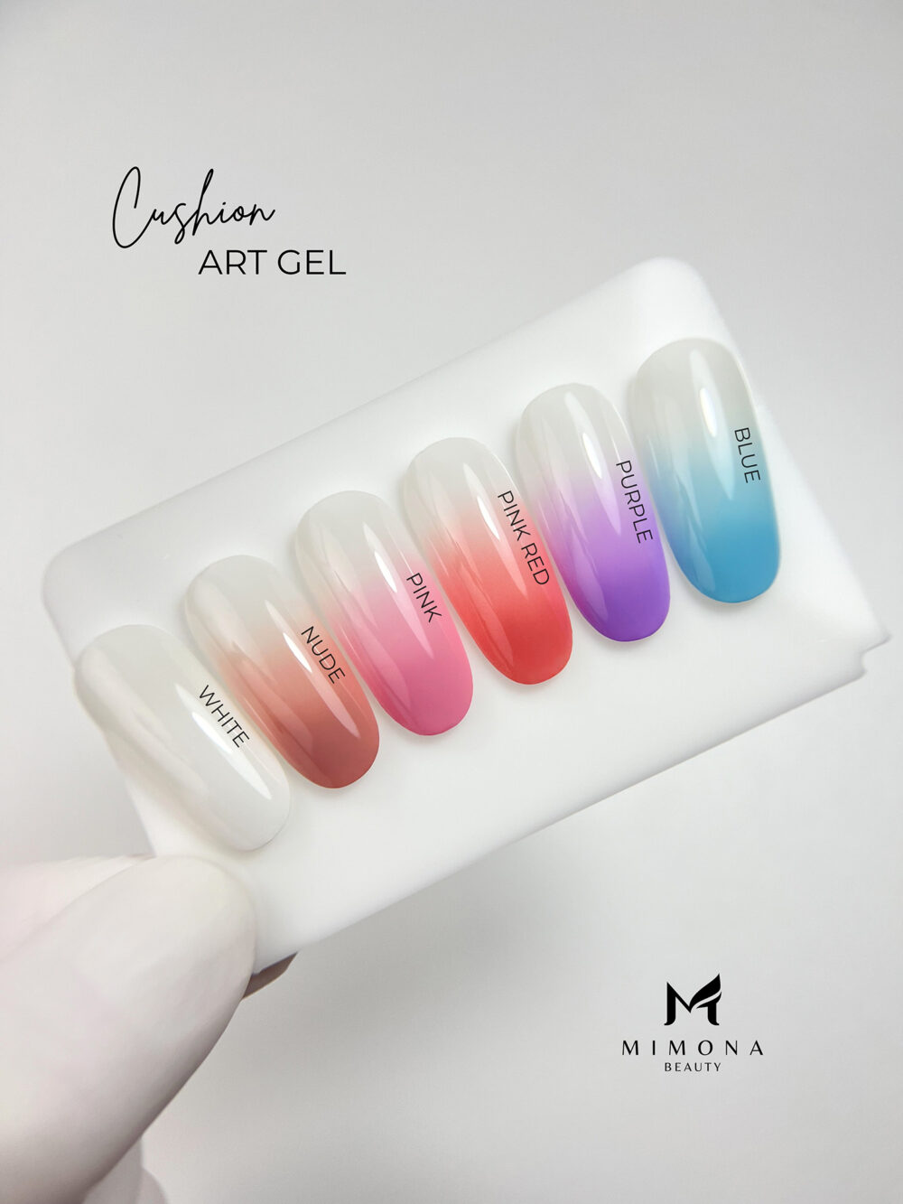 Gel Cushion Ombre White - Image 2